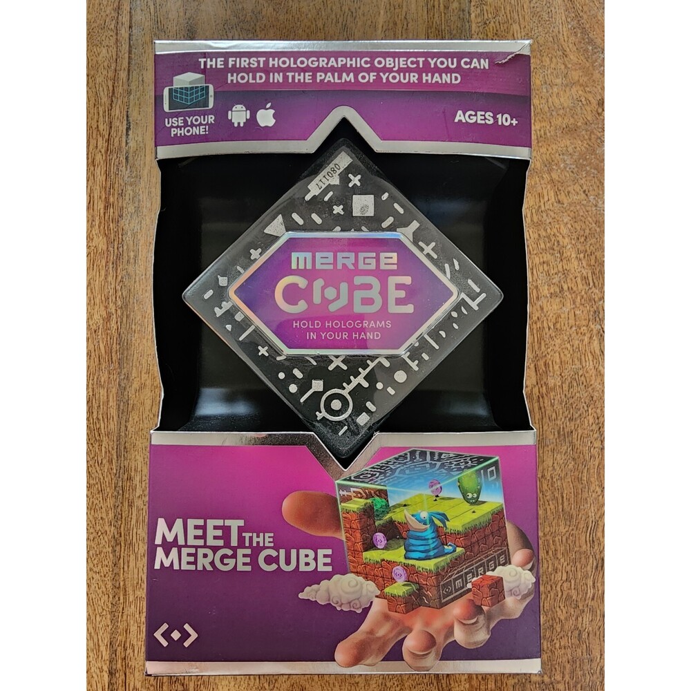 NEW Merge Cube Holograms You Can Hold | Needs Mobile Device | Ages 10+